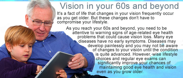 Vision and Age - In Your 60's and Beyond